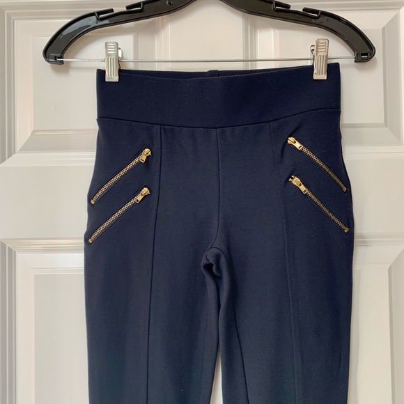 ZARA Ponte Knit Pants - Picture 1 of 4